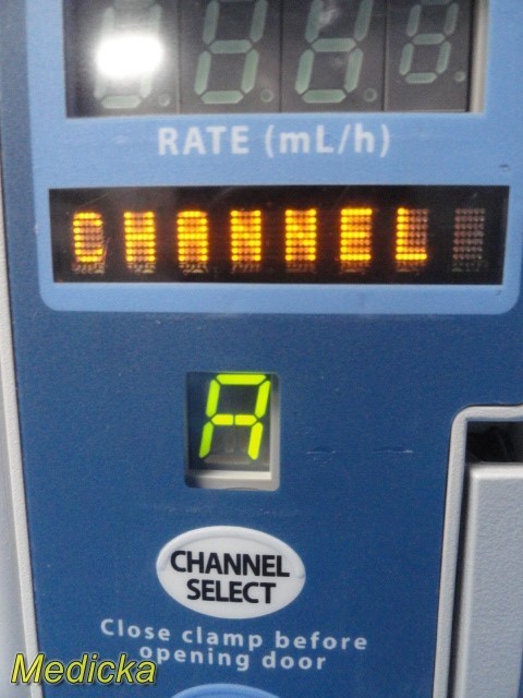 Dual 8100 Infusion Pump Modules | REF 12278595 | Powers On | Channel Error~38390