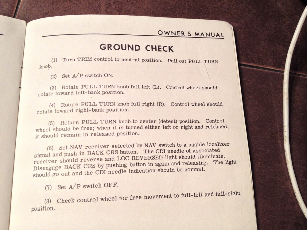 Cessna ARC Navomatic 200A Owner's Manual AF-295B
