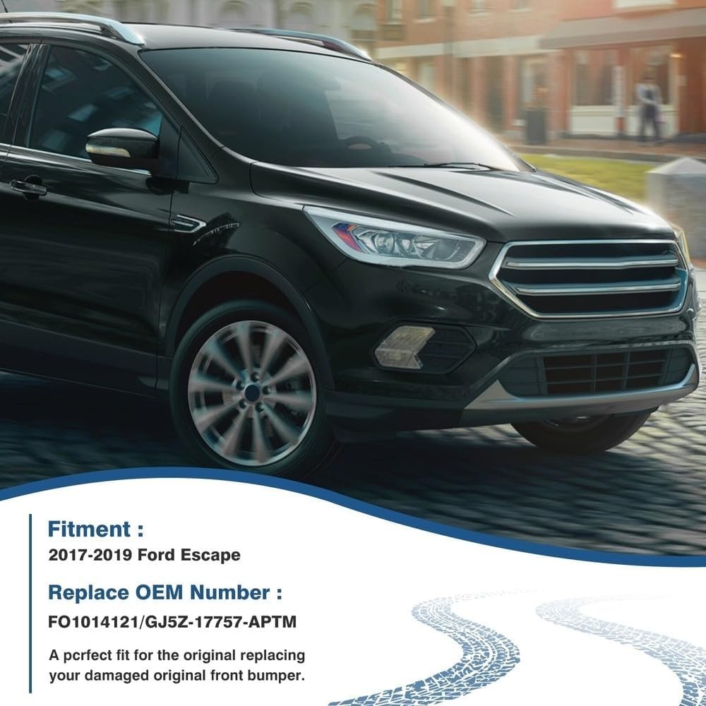 Suitable for Premium Front Bumper Cover for 2017-2019 Ford Escape