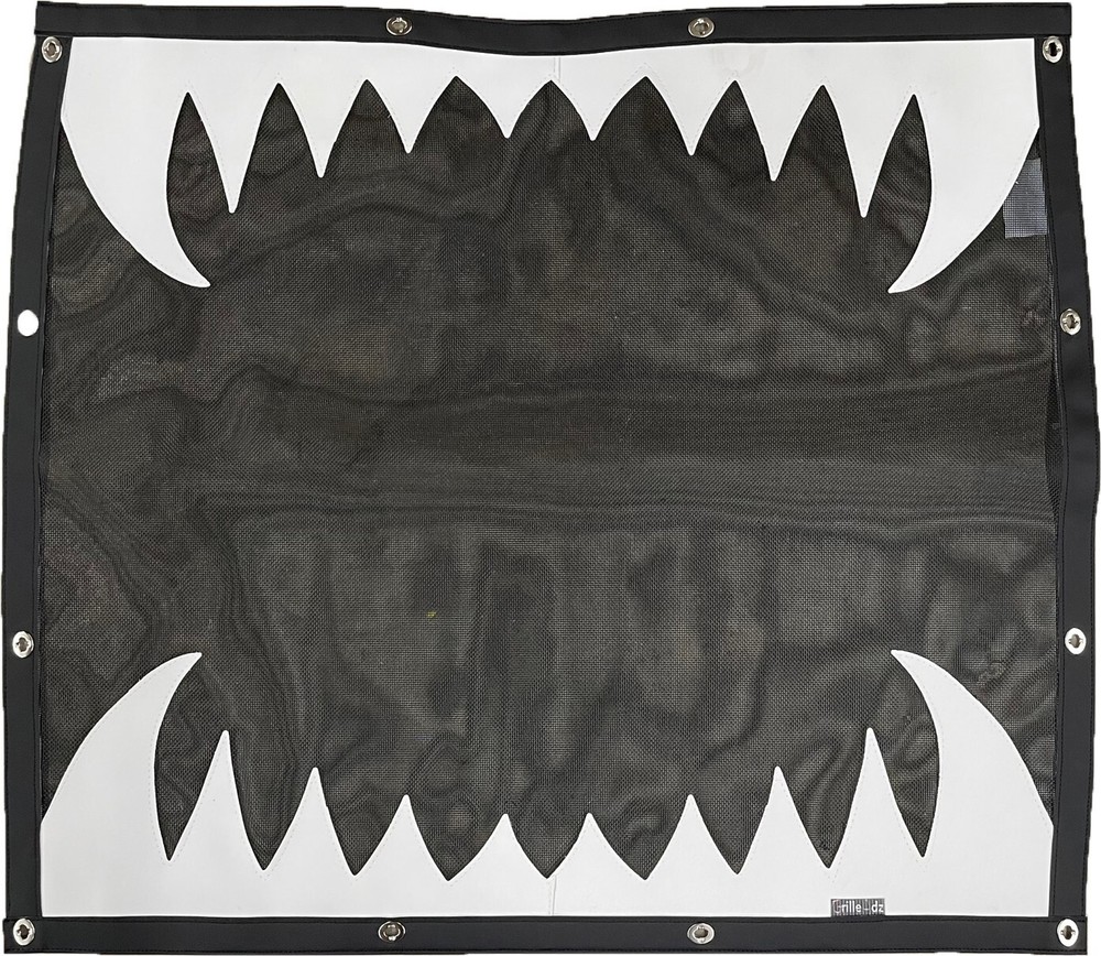 Peterbilt 388 & 389 Jaws Teeth Designer Bug Screen