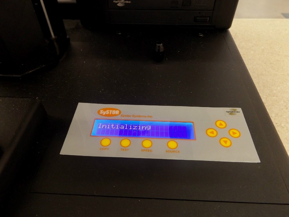 Systor 4 Burner Automated CD DVD Duplicator