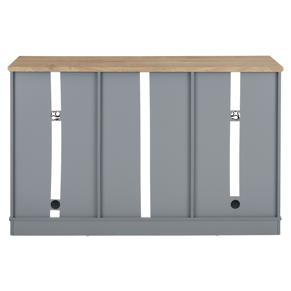 Modern Farmhouse Buffet Cabinet, Sideboard with 2 Drawers