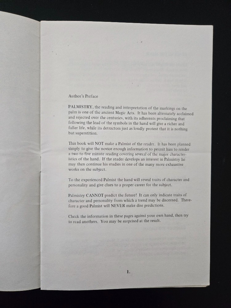 Two Vintage Fortune Telling Books