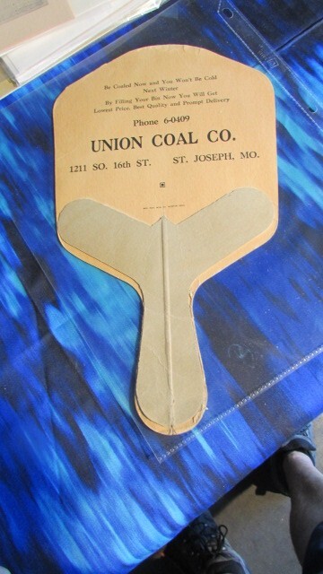 Union Coal Co. Hand Fan