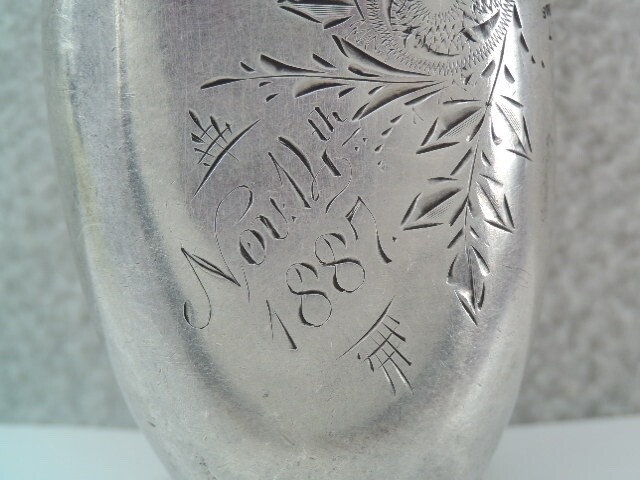 ANTIQUE VICTORIAN GORHAM STERLING SILVER MATCH SAFE