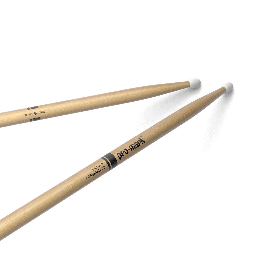 NEW ProMark Hickory Drumsticks - 2B - Nylon Tip