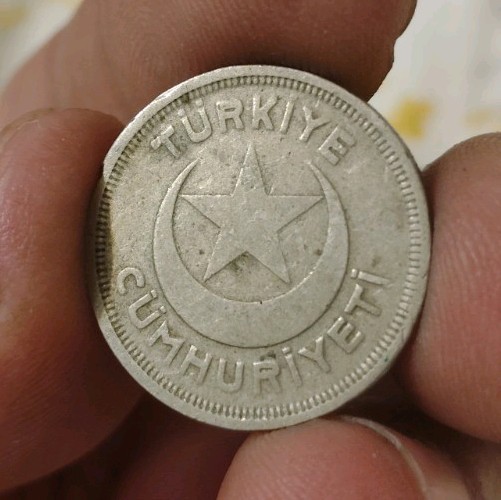 1943 TURKEY 5 KURUS