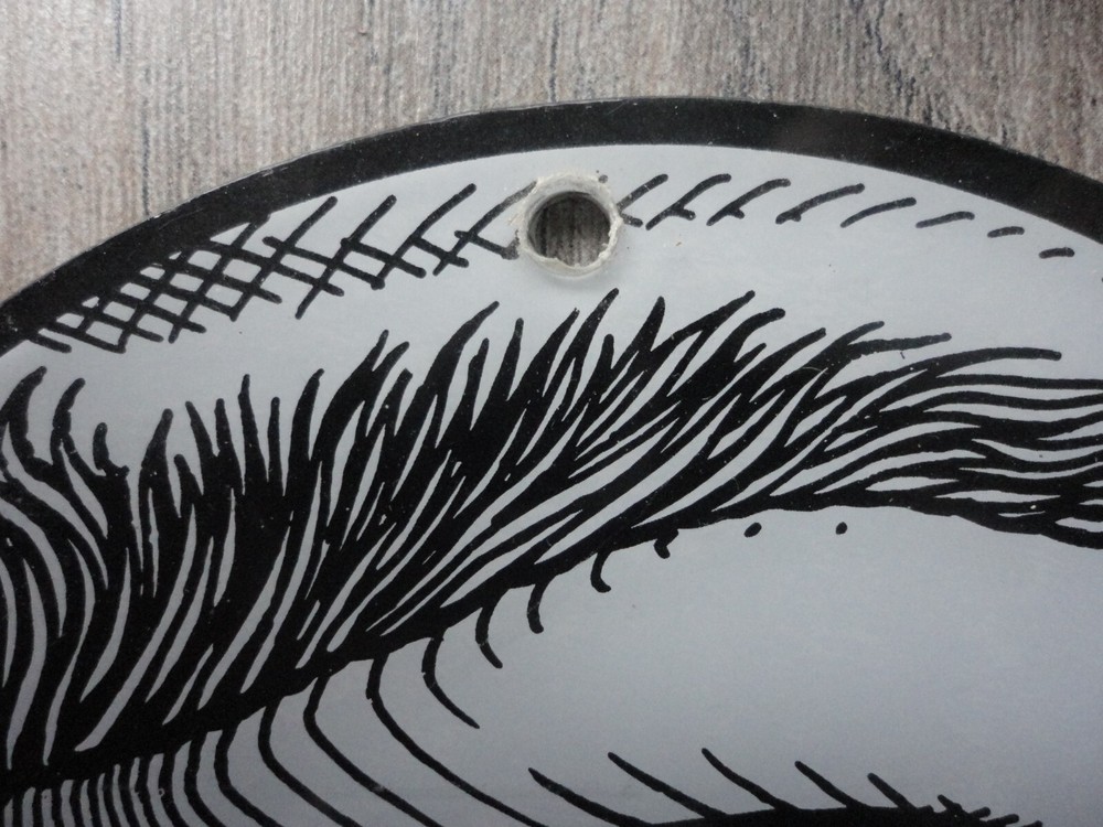 Cyclone Pinball Machine Promo Plastic Speaker Cutout