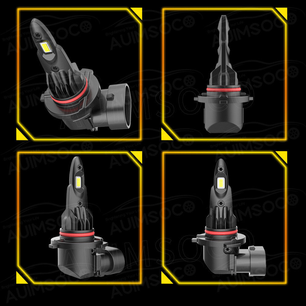 9012 LED Headlight Bulb Kit High Low Beam 6600000LM Super Bright 6500K White