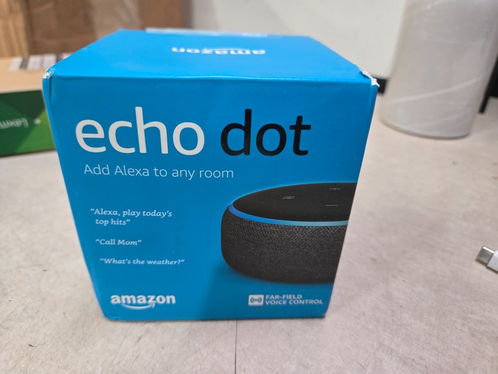 Amazon Echo Dot (3rd Generation) Smart Speaker - Charcoal  SEALED