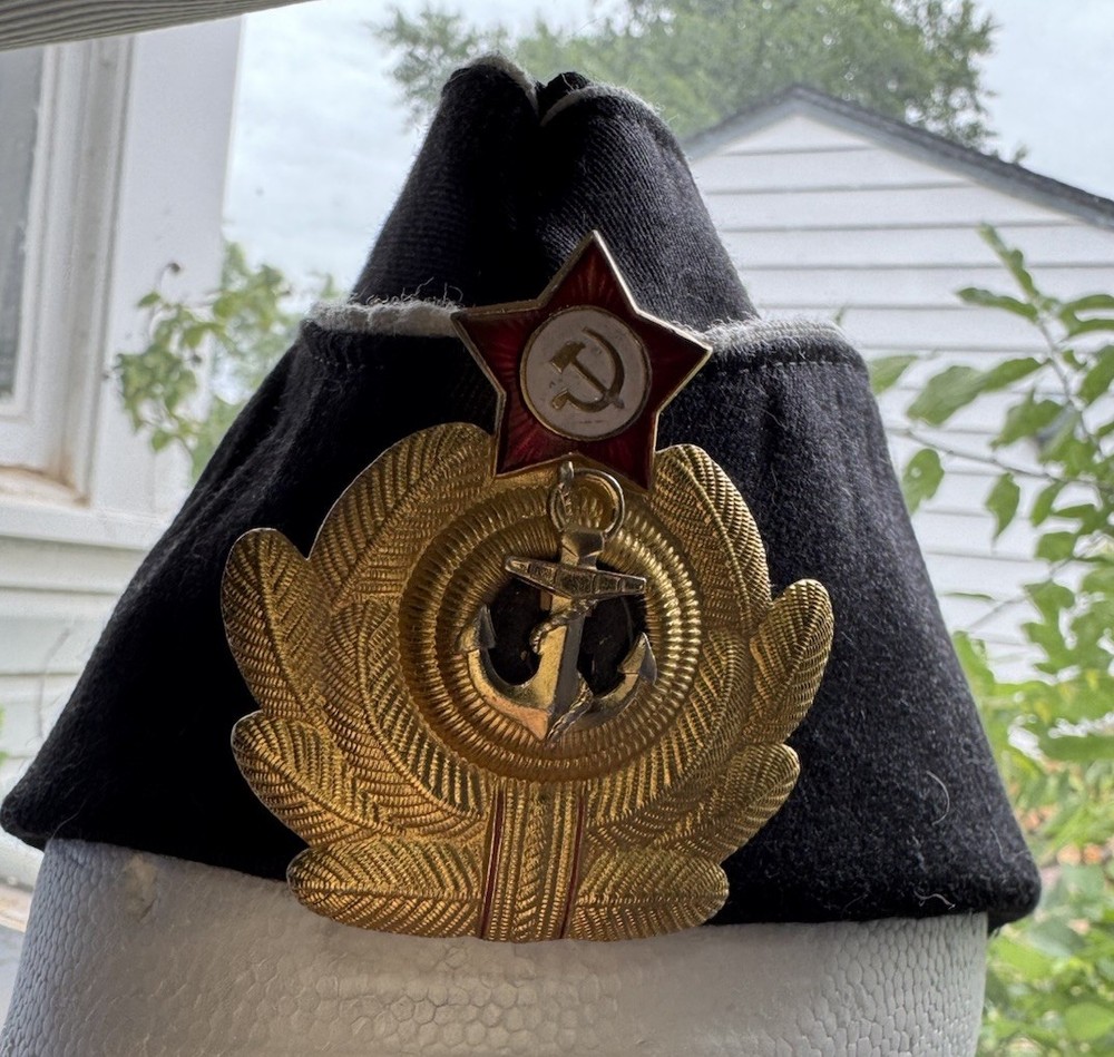 Soviet Navy Side Cap | Garrison Cap | Reproduction?