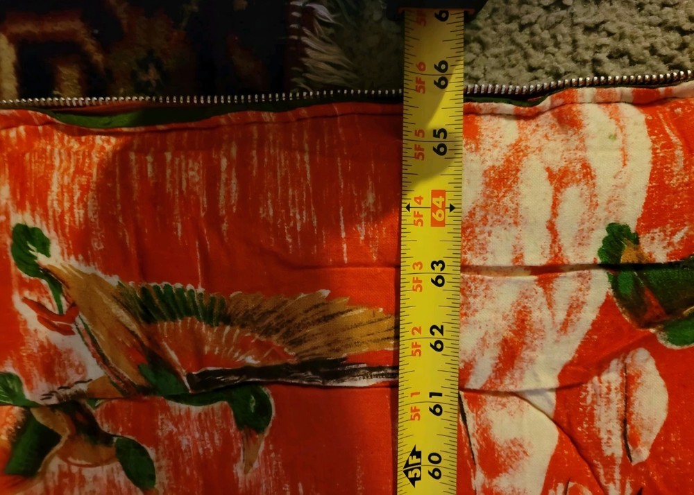 Vintage Green / Red With Ducks Woods Master Sleeping Bag