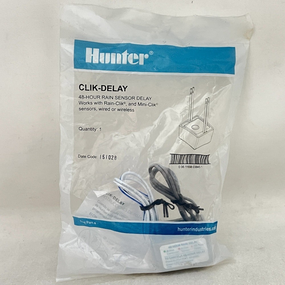 Hunter Clik-Delay 48-Hour Irrigation Pause Module for Rain-Clik Mini-Clik Sensor