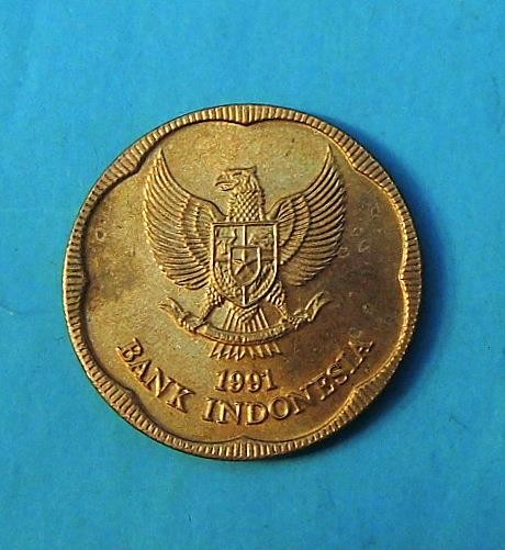 INDONESIA 500 RUPIAH 1991