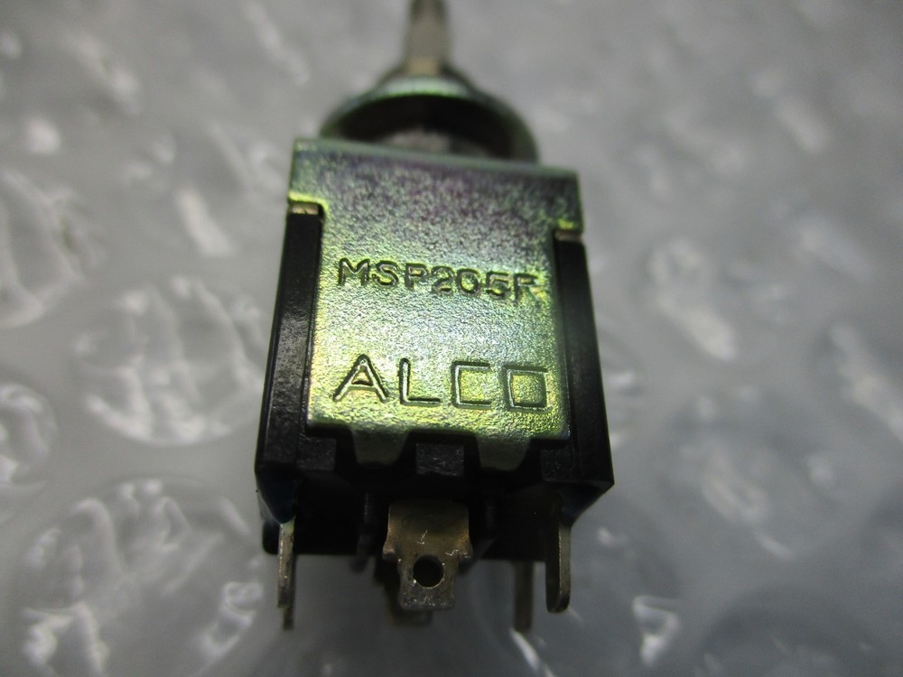 ALCO MSP205R TOGGLE SWITCH NSNP