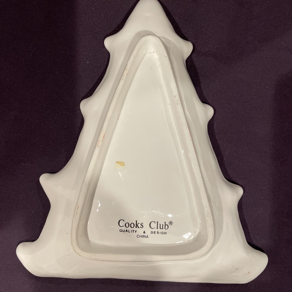 Christmas Tree Candy Dish dish Cooks Club