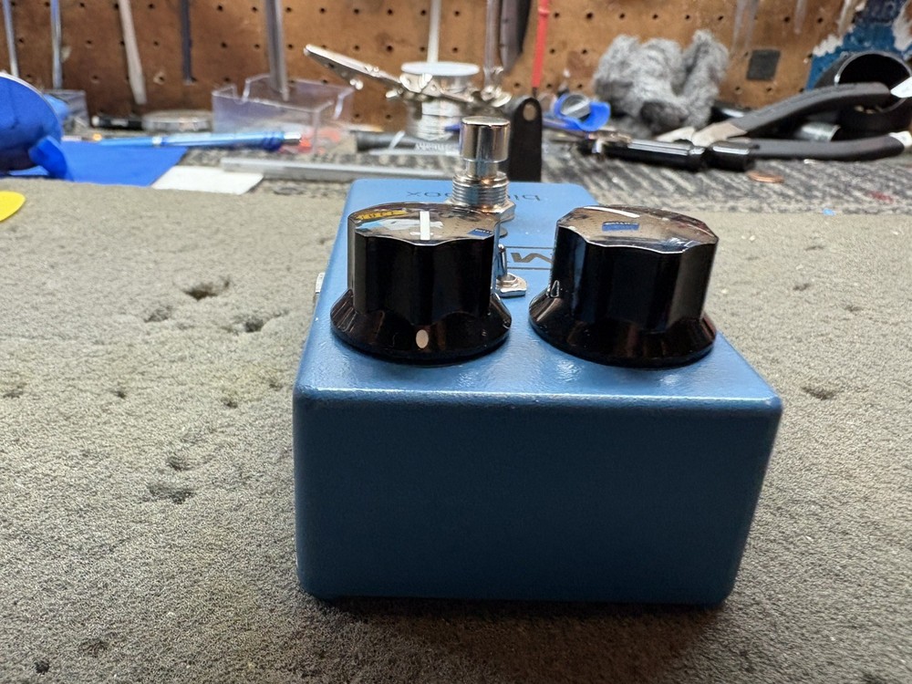 Modified MXR M103 Blue Box w/ boost and octave select