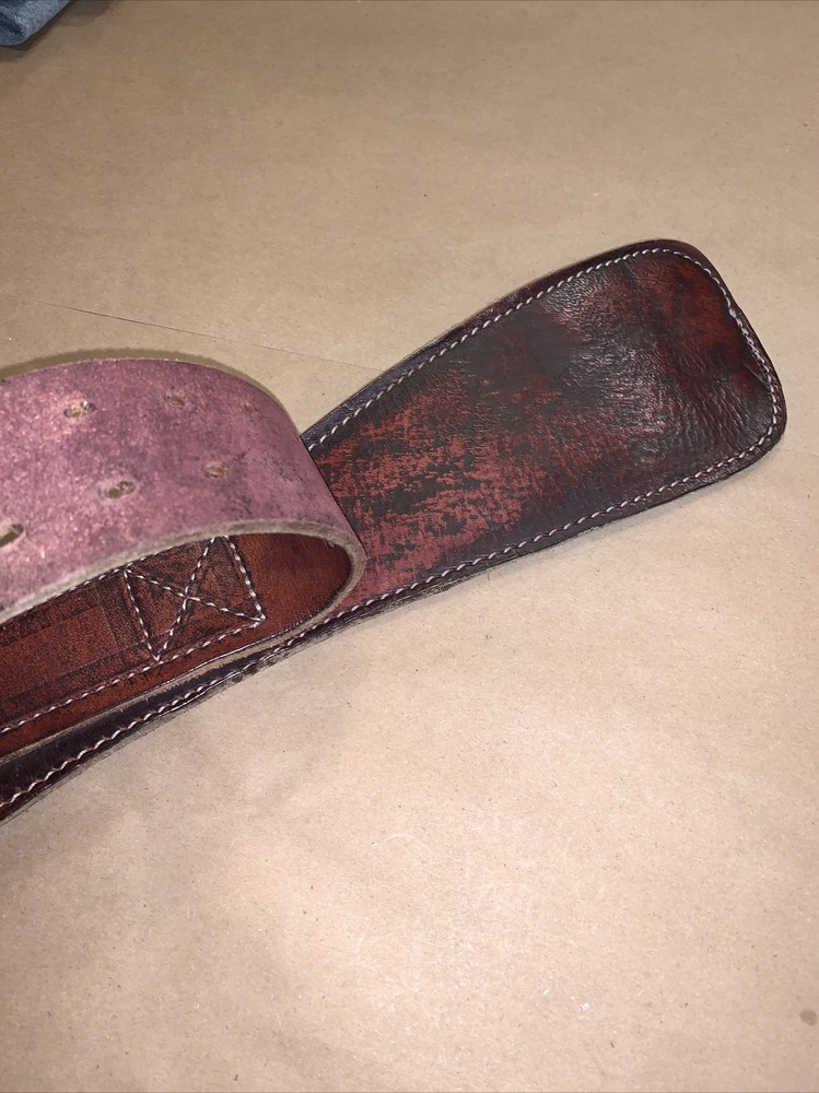 MultiGrip weight belt Small - dark leather. H2.