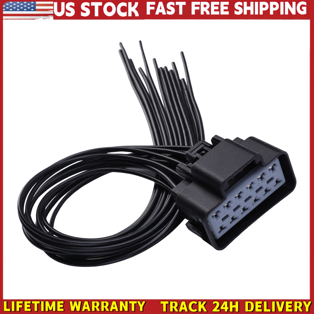 FOR WPT928 Heated Seat Module Element Connector Wire Harness 12 Leads