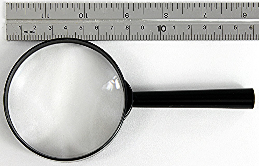 Magnifier - Handheld Magnifier 3X, 75mm Diam. (H3XSTD)