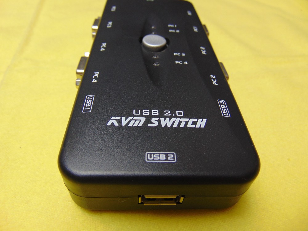 USB 2.0 4 Port KVM Switch