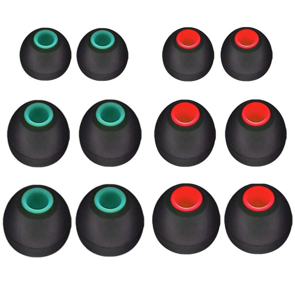 Replacement Noise Cancellation Isolation Silicone Soft Ear Buds Earplug Tips