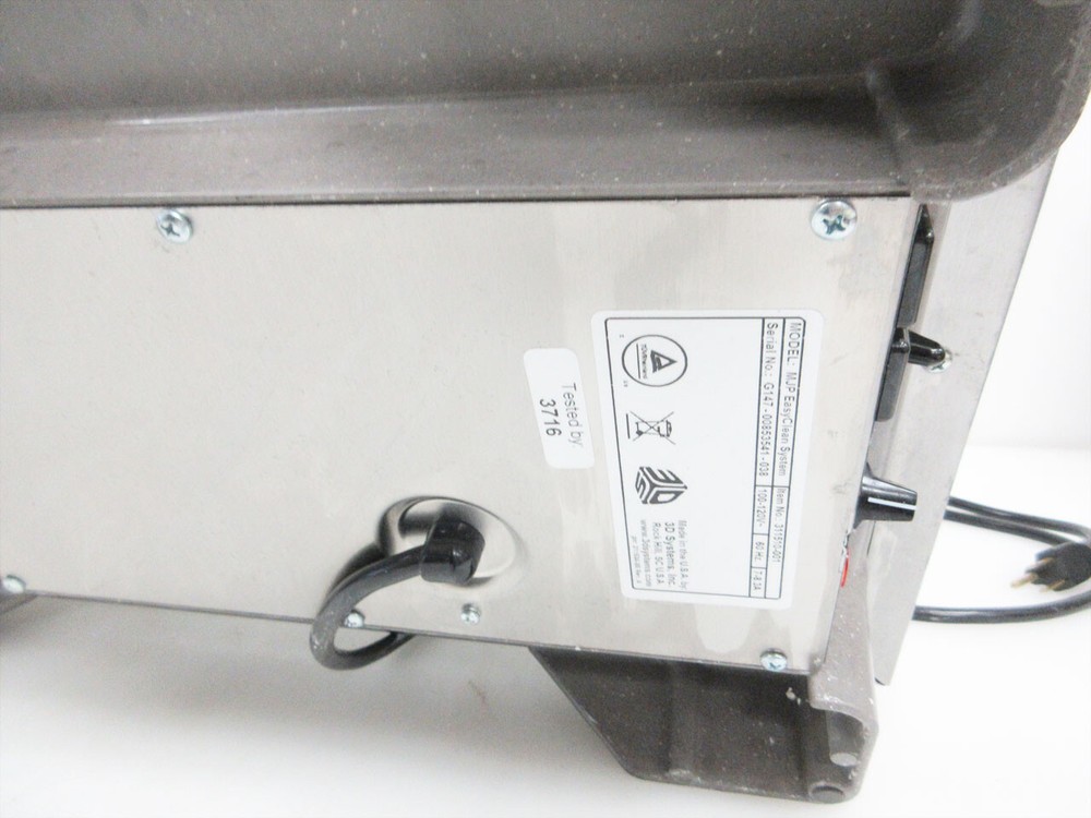 2X 3D SYSTEMS MJP EASY CLEAN SYSTEM 311510-001 EASYCLEAN PLASTIC PRINTER PROJET