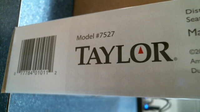 Taylor Glass Digital Scale (01011) FS