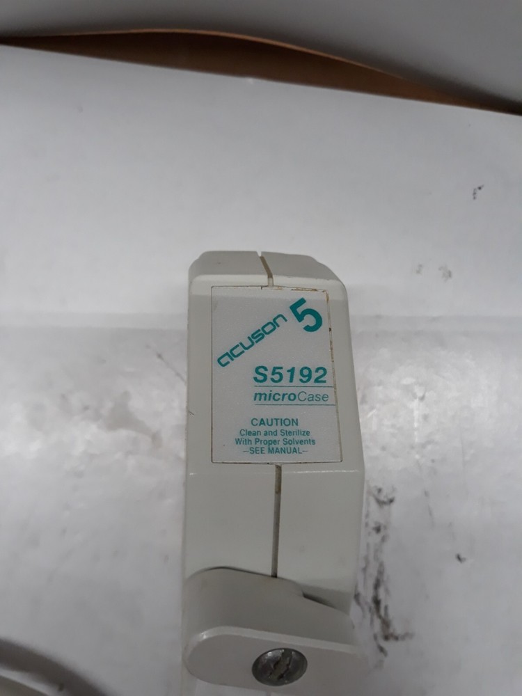 Acuson 5 S5192 microCase Ultrasound Probe Transducer (E3)