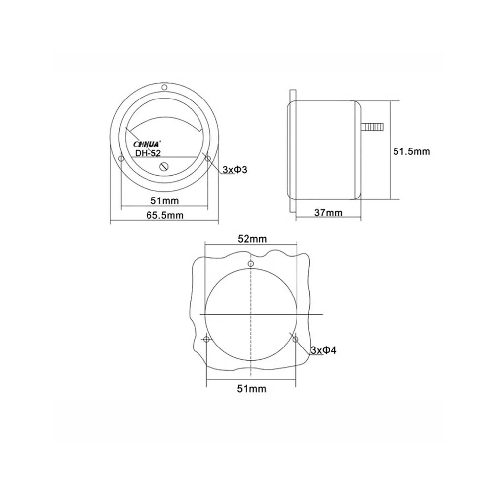 Wind Speed Sensor Tower Crane Self-Generating Type Display Unpowered Anemometer