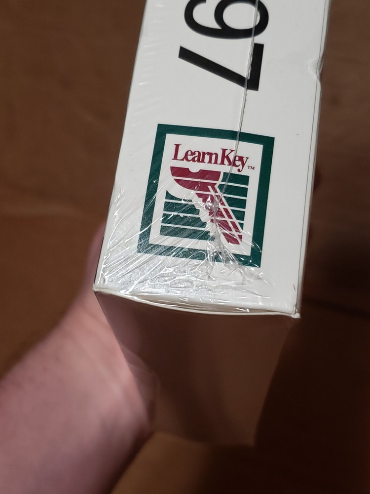 Vintage LearnKey Microsoft Office 97 Training Software 6 CD Set NEW SEALED!
