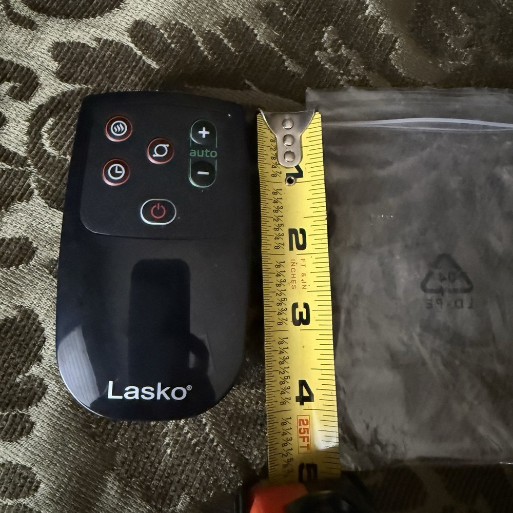 Genuine Lasko Fan 6-Button Black Replacement Remote – Pre-Owned