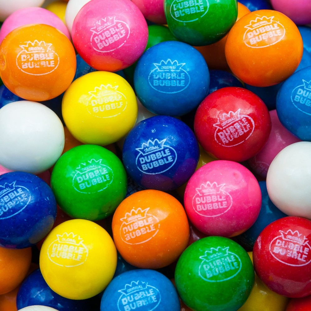 Dubble Bubble Gumballs Assorted Fruit, 850 pcs.