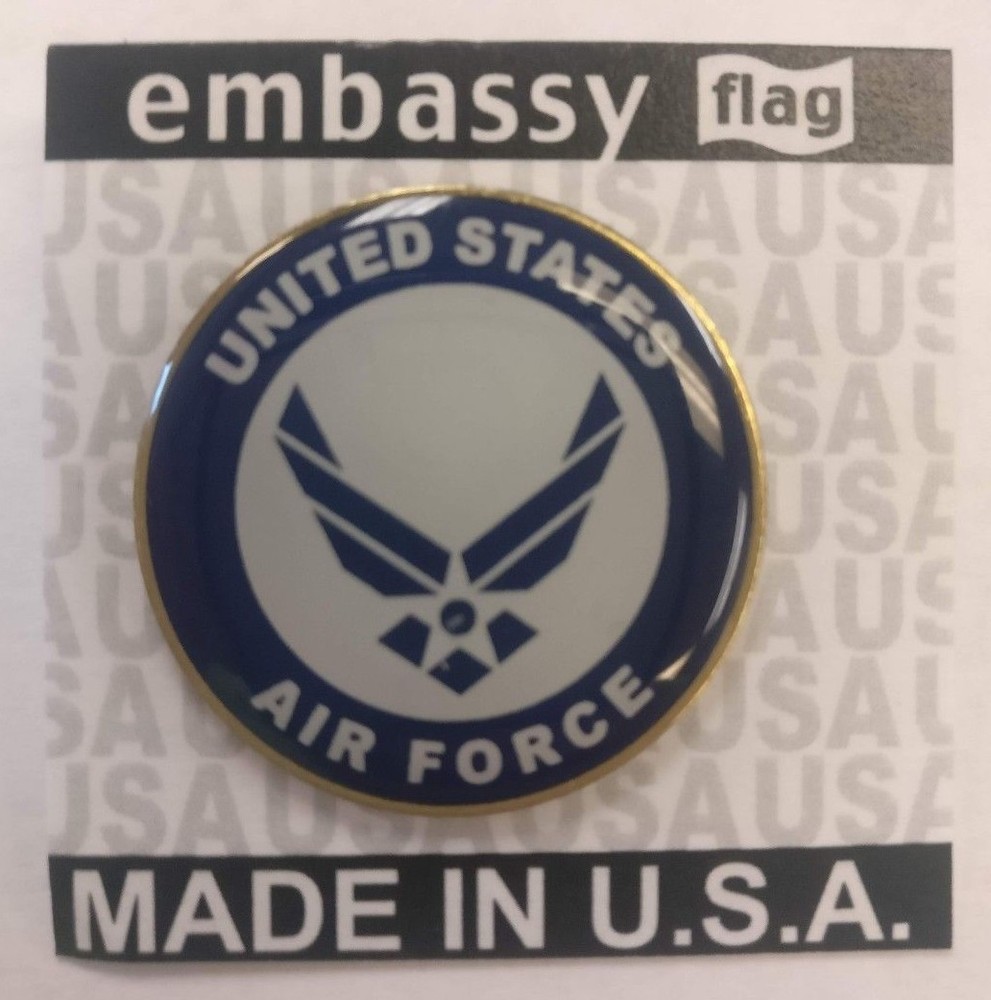 Air Force Wings Lapel Pin USA Made