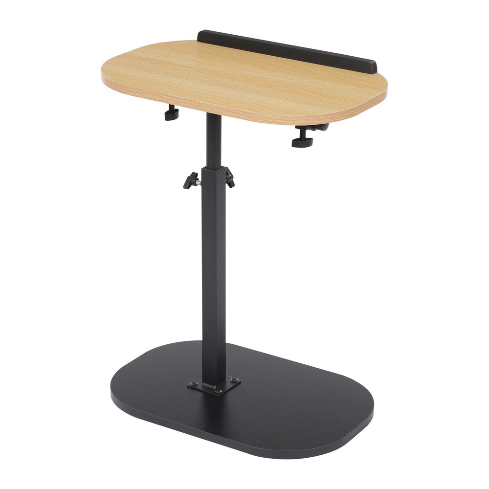 C-shaped Side Table Small Coffee Table Height Adjustable Bed Sofa Side Table