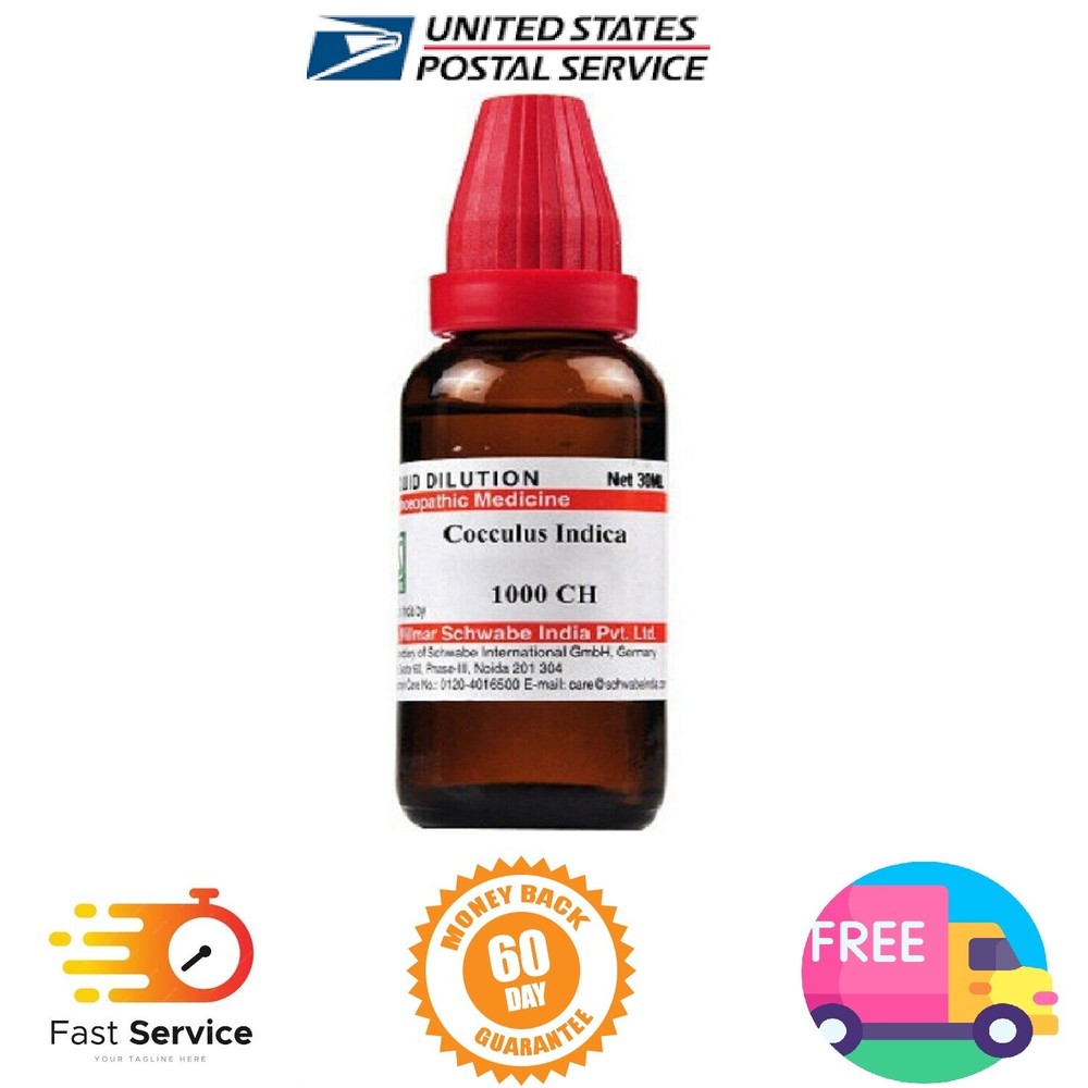 Willmar Schwabe Homeopathy Cocculus Indicus (30 ML) (Select Potency)