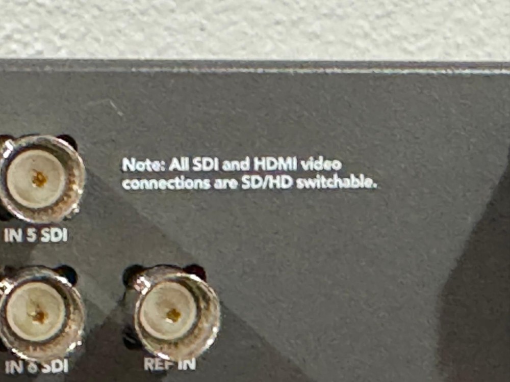 Blackmagic Design ATEM Television Studio ~ Switcher / Working /