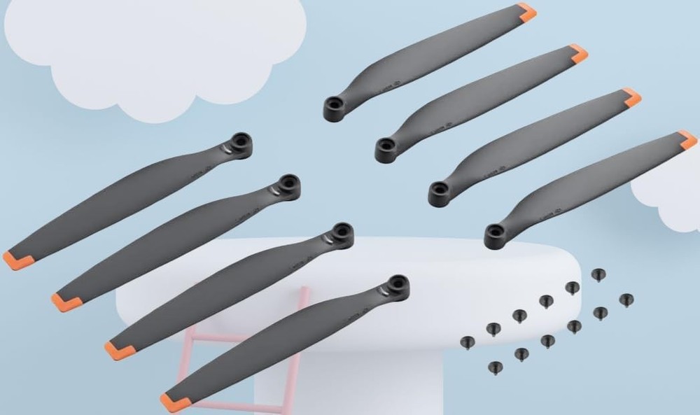 8 Pack Low Noise Quick Release Propeller Blades for DJI Mini 4 Pro and Mini 3
