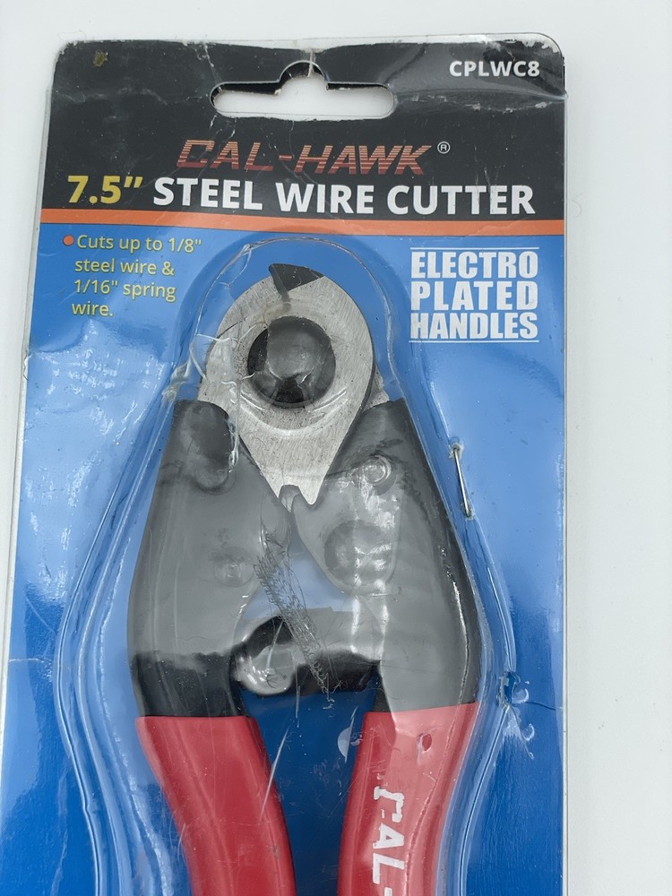8" Steel Wire Cutter Cable Rope High Leverage Cut 10mm NEW