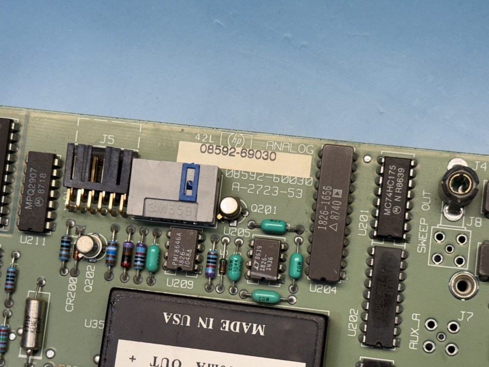 HP 08592-60030 08592-69030 Analog Interface Card
