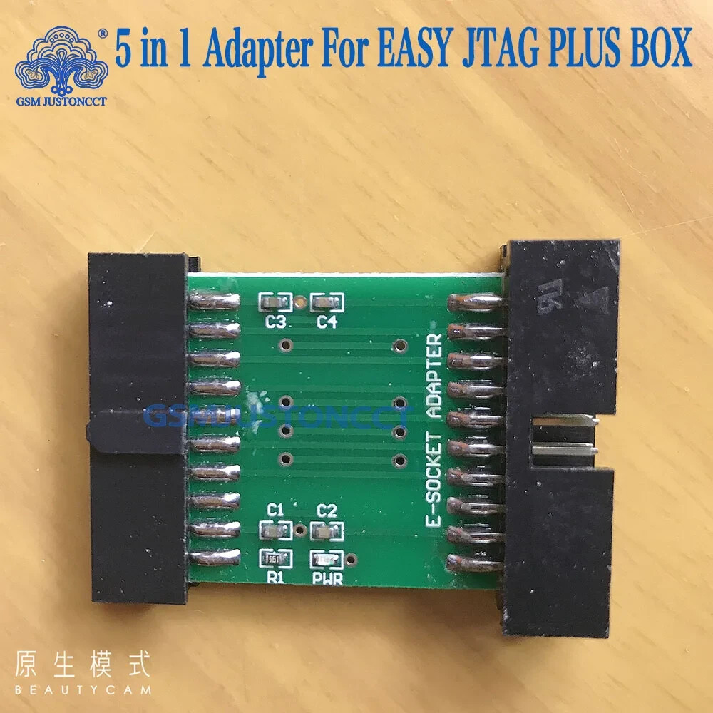 5 in 1 easy j-tag box adapter ( JTAG, ISP 1BIT, ISP 4BIT, U-SOCKET, E-SOCKET )