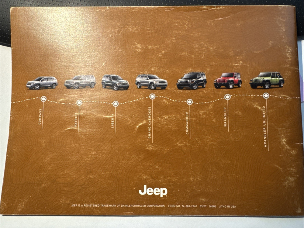 2007 Jeep Wrangler Catalog