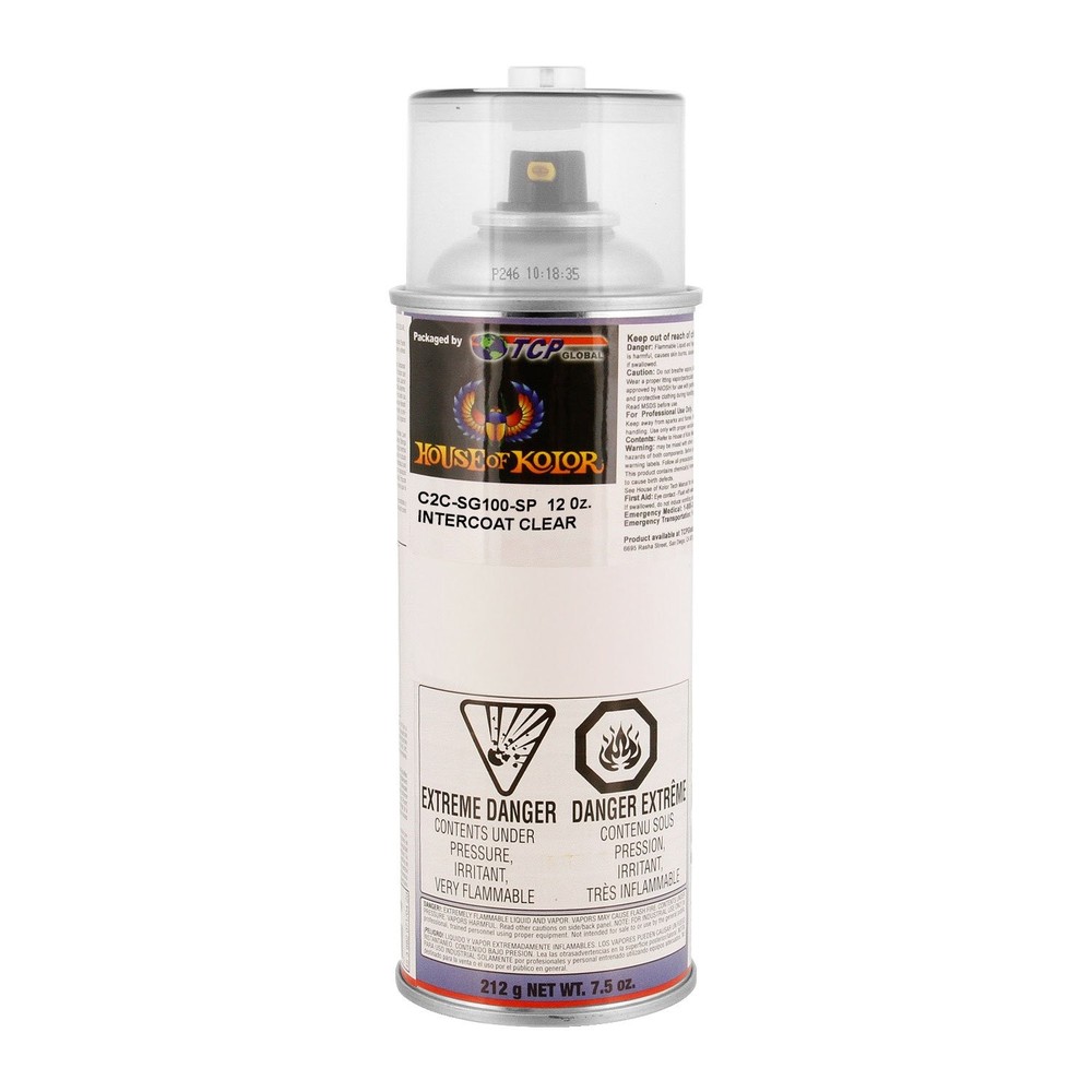 Sg100 Intercoat Klear Midcoat Clearcoat Low Voc, Spray Can