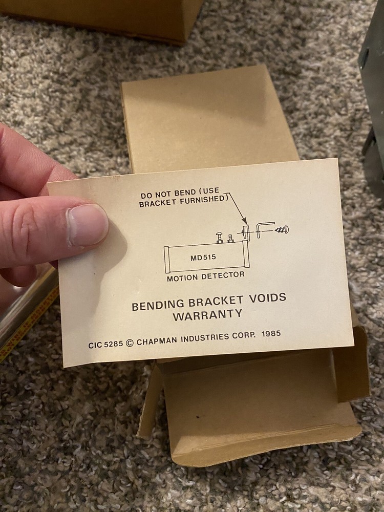 Vintage Chapman Security System 400 generation iii