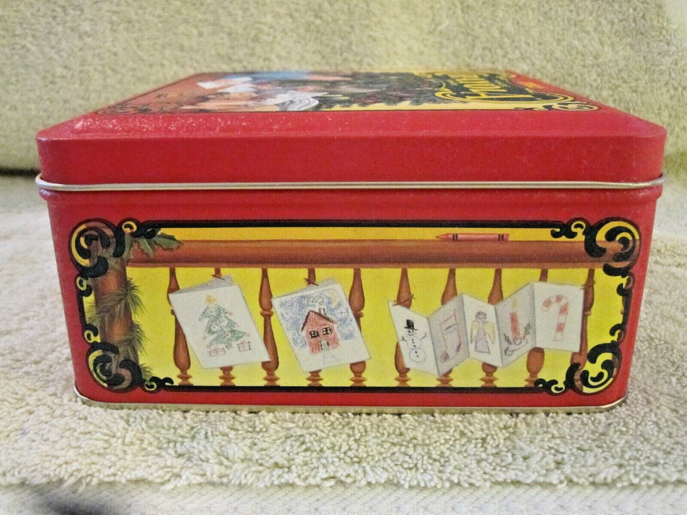 1992 Crayola Collectable Holiday Tin