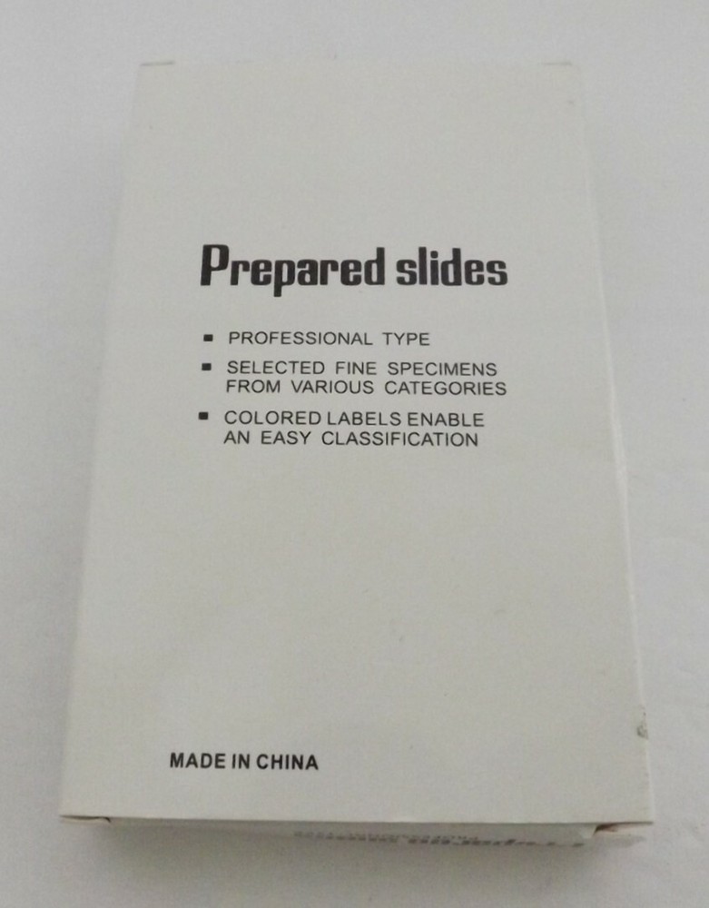 Animal Microscope Slides 12 pc