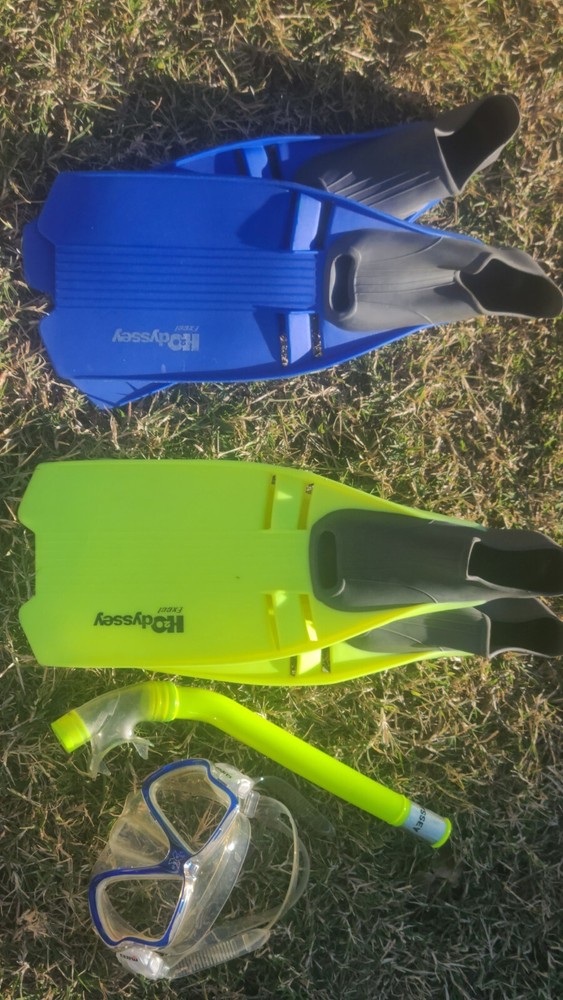 snorkeling gear