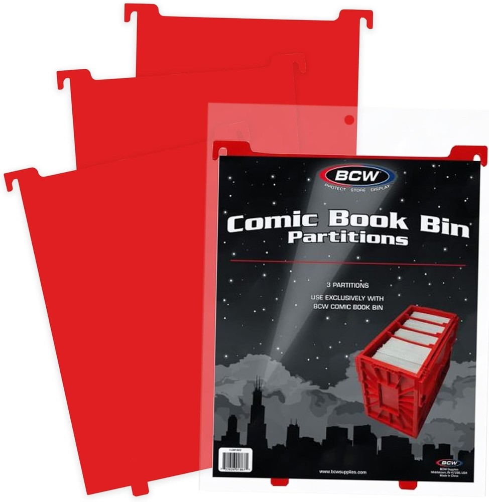 Comic Book Bin Partitions