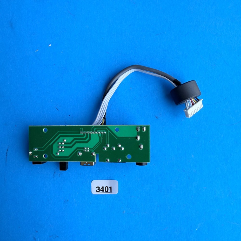 ALESIS VI49 MIDI Keyboard Controller Part: AC USB Input ON/OFF Switch Jack Board