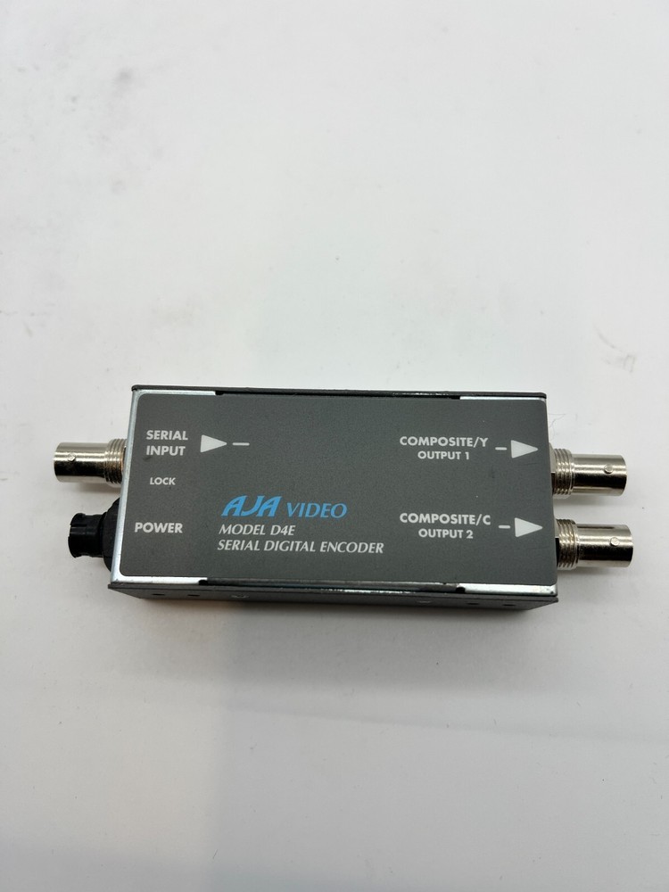 AJA D4E D18854 Digital Analog Video Serial Encoder NO POWER SUPPLY